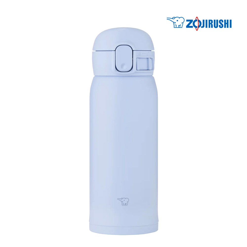 조지루시 원터치 스텐 텀블러 보온병 보냉병 코끼리 SM-WS 480ml, 에어리블루 - 상품 이미지