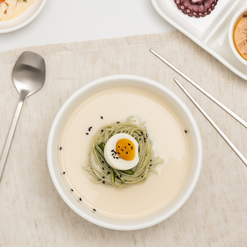 윤도자기 당당 화이트 면기 도자기 덮밥그릇 라면기 우동기 국수그릇 - 상세 이미지 2