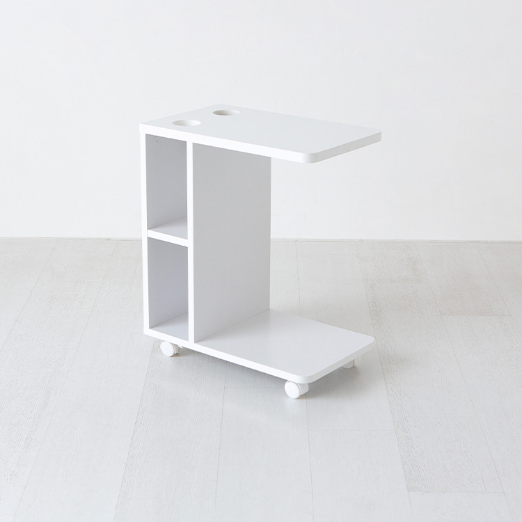 폴라보 이동식 사이드테이블 화이트4139.6913