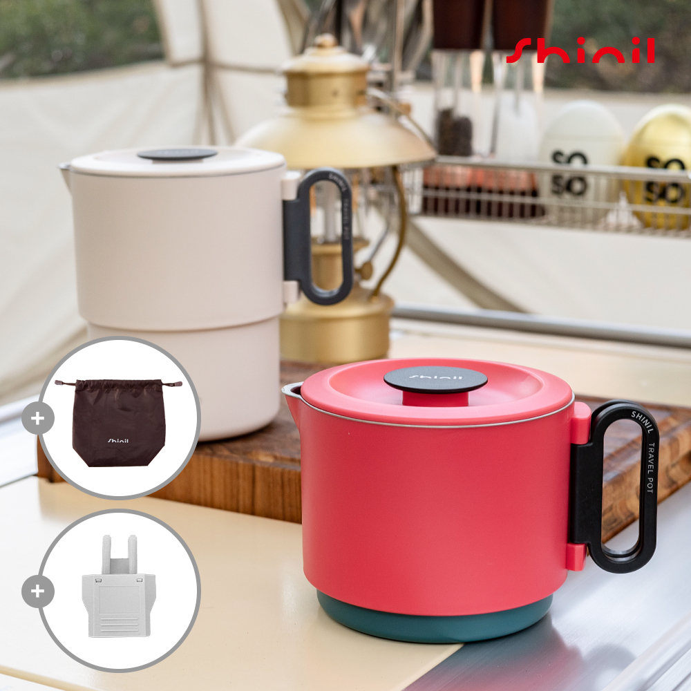 신일 여행용 전기포트 접이식 커피포트 미니 전기주전자 휴대용 올스텐