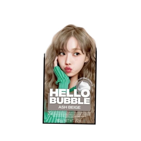 미쟝센 뉴 헬로버블 100g 10AB 애쉬베이지 : 비유니