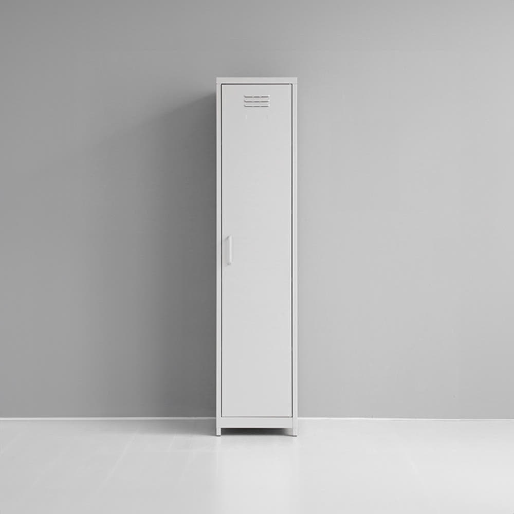 MKB 캐비넷 긴세로 1문 수납장 3801690 5단, 라이트그레이 3916.3449