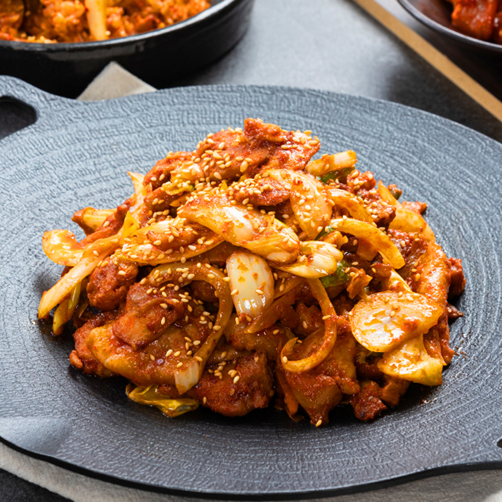 [토리가] 매콤 닭갈비 닭다리살 850g 떡사리 포함 캠핑 요리 음식 - 상품 이미지