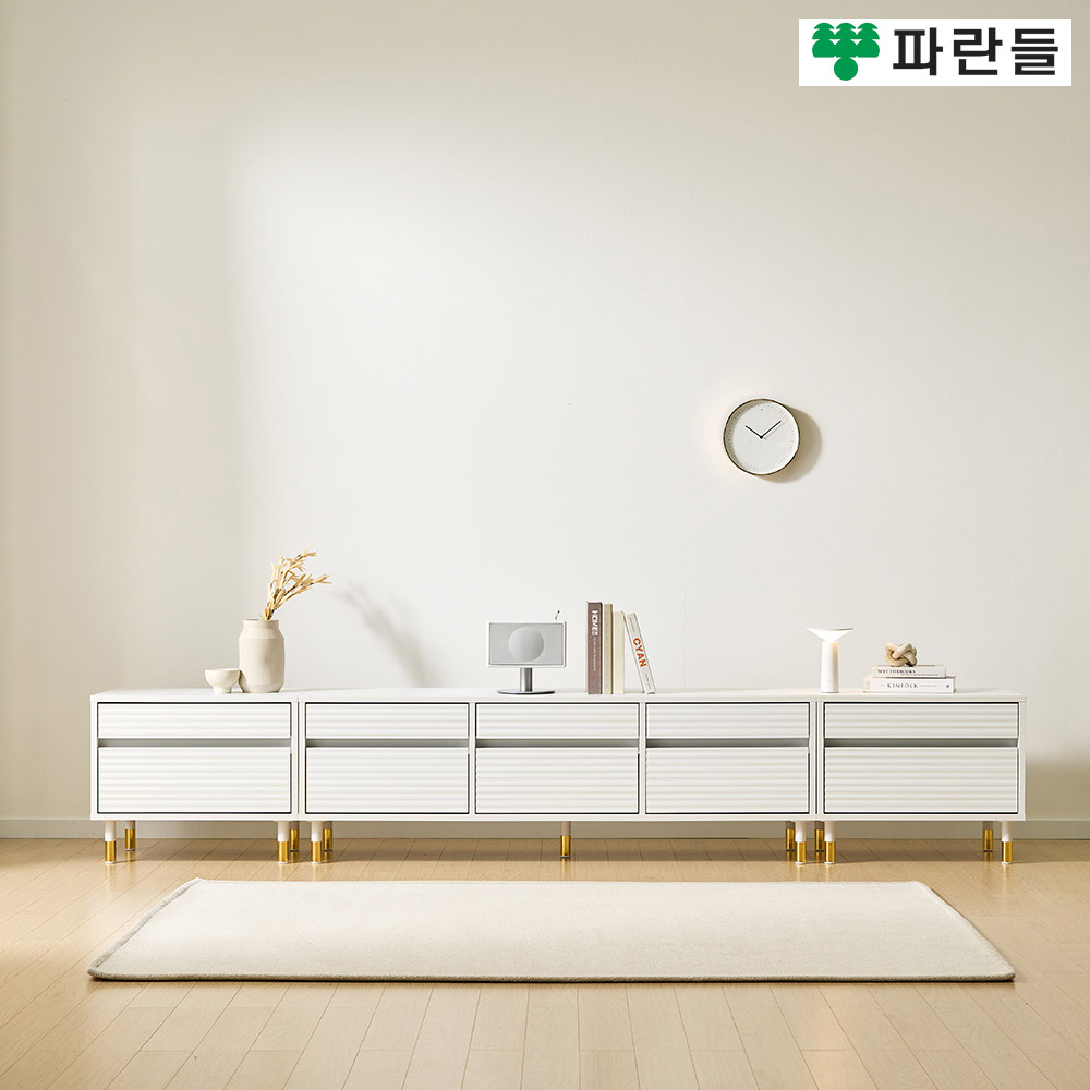 파란들가구 높은다리 템바보드 2700 서랍거실장 TV거실장