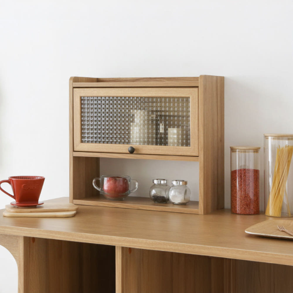 폴라보 미니수납장 1문 SHM4550F 500x215x450mm, 1단, 캄포어베니어 5650.1436 - 상세 이미지 2