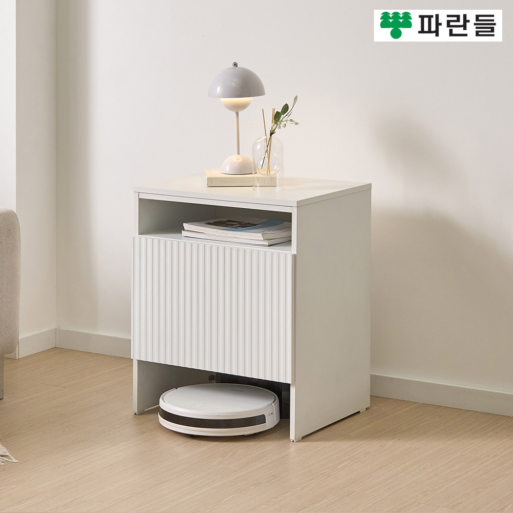파란들가구 템바보드 515 로봇청소기수납장 로봇청소기보관함 - 상세 이미지 2