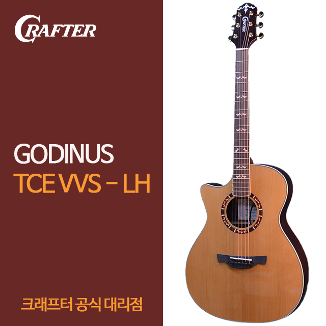 [최다구성품지급] 크래프터 갓인어스 TCE VVS LH/ 왼손/ 탄화 탑솔리드/ OM바디 - 상품 이미지