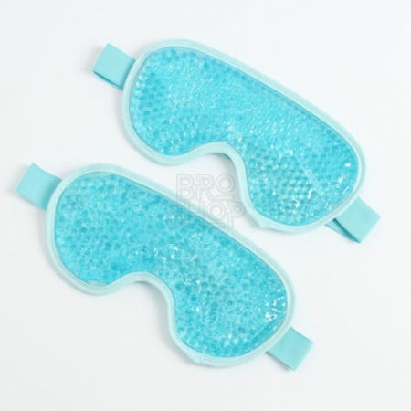 브로샵 냉온 찜질 안대 2개 세트 블루 얼굴찜질팩 피곤한눈 아이스안대