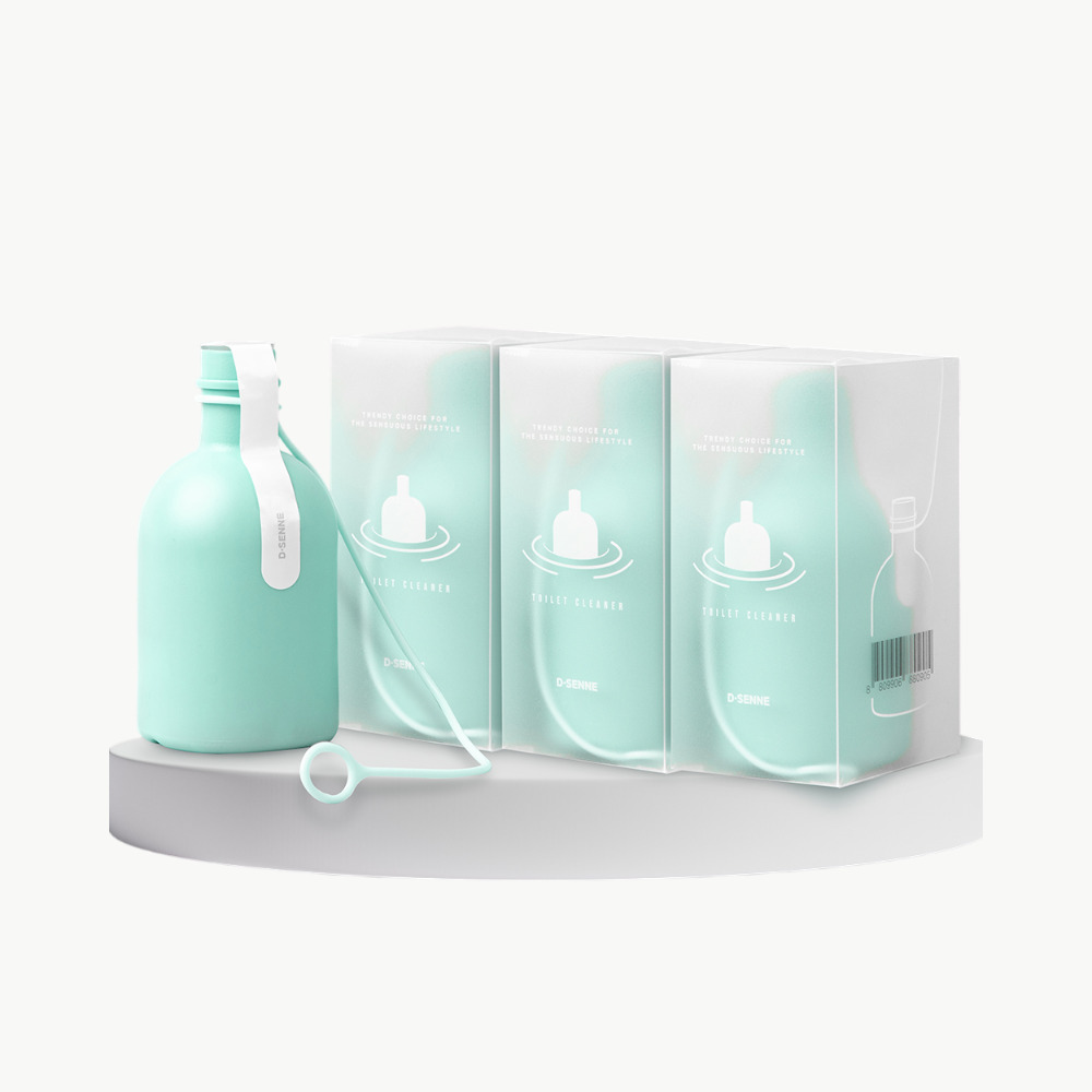 [디센느] 오래가는 자동 변기 세정제 대용량 화장실 청소 크리너 스트랩형 4p