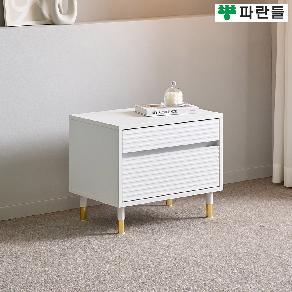 파란들가구 높은다리 템바보드 600 서랍거실장 협탁 2단서랍장 - 상세 이미지 2
