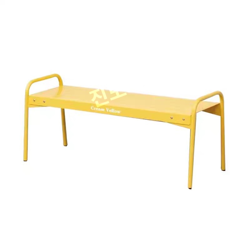 철제 벤치의자 감성 펜션 정원 마당 야외 주물 컬러 120x40x54 검정 - 상세 이미지 5