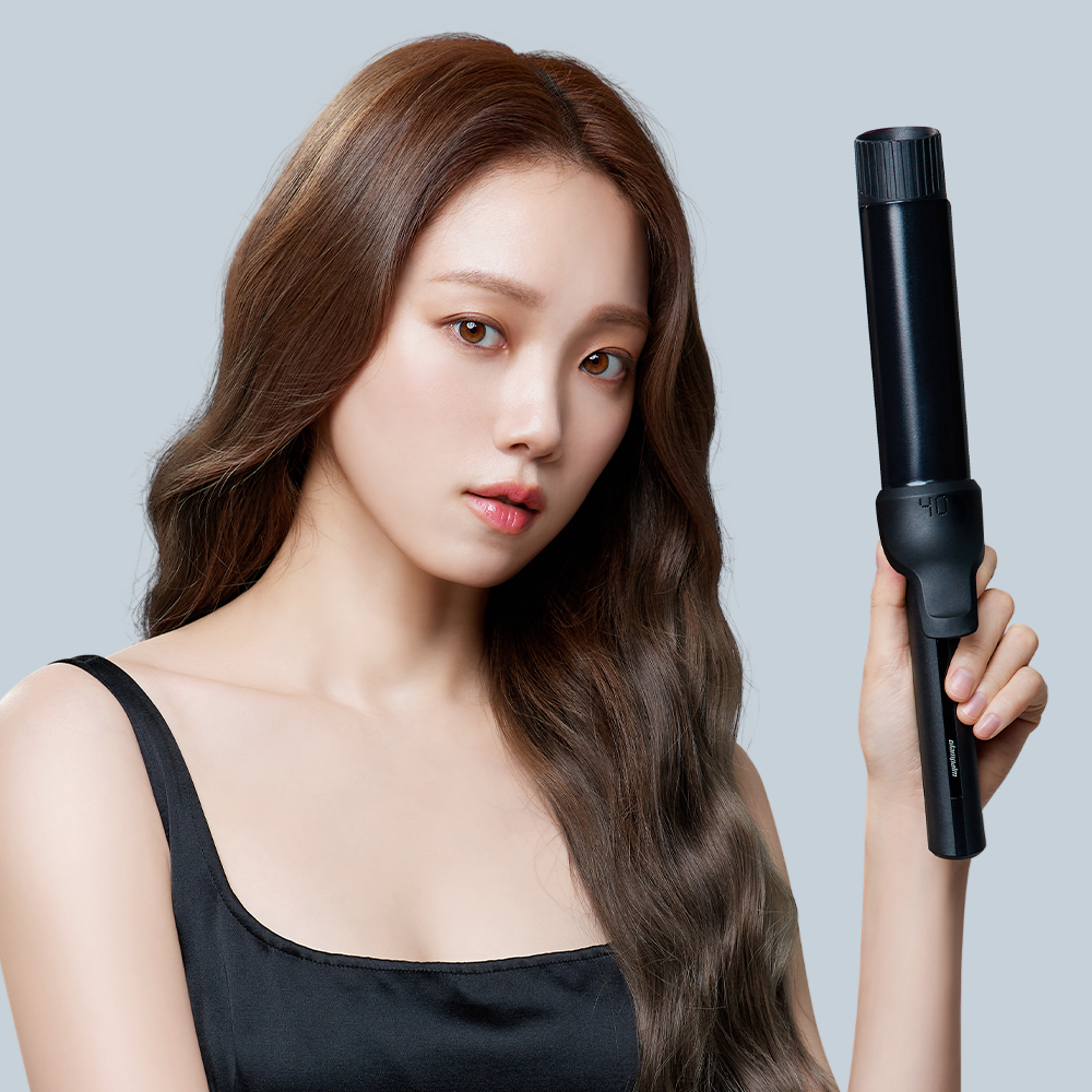 글램팜 GP628 글램뮤즈 컬링 아이롱 (3size) (퓨어블랙)  봉고데기 프리볼트 - 상세 이미지 4