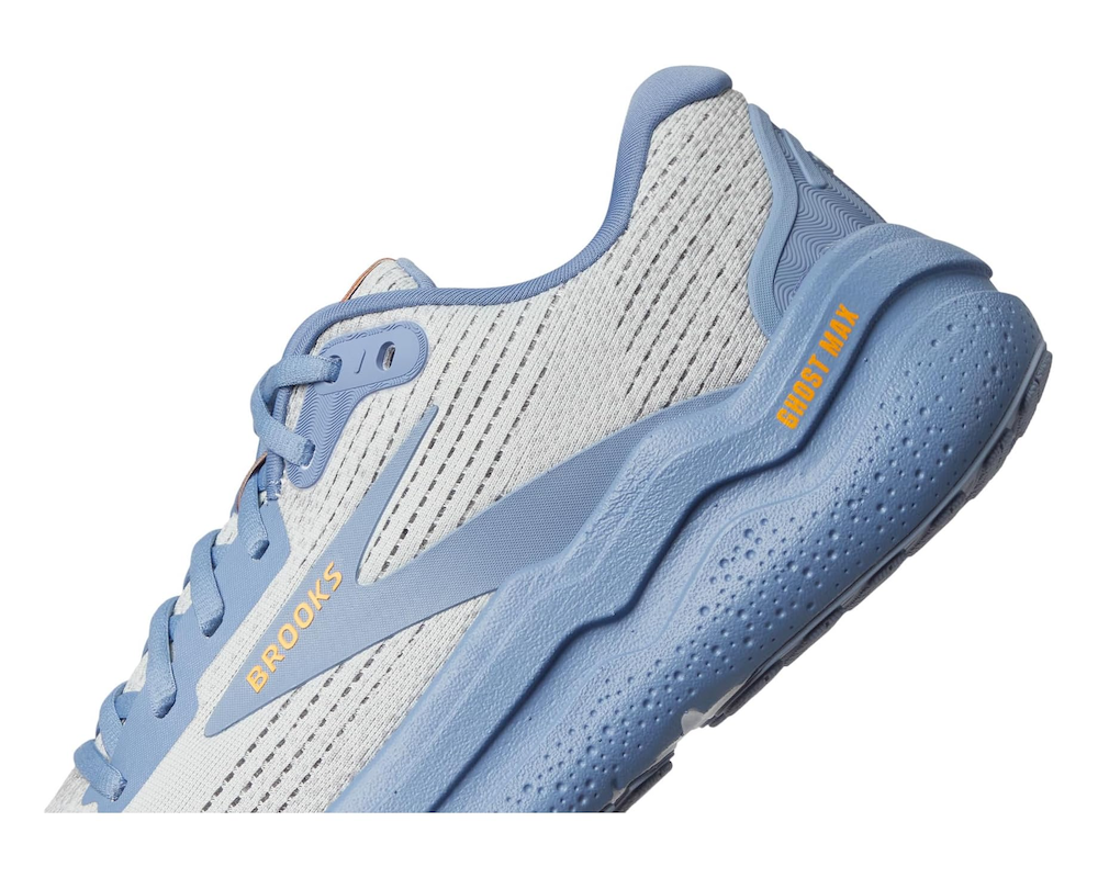 브룩스 Ghost Max 2 남성 런닝화 운동화 Oyster Mushroom/Blue/Orange - 상세 이미지 4