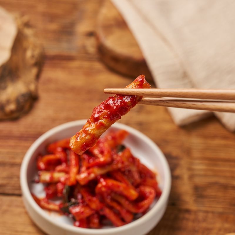 [엠마홈] 밥도둑 반찬 무말랭이무침 250g 국내가공 - 상세 이미지 3