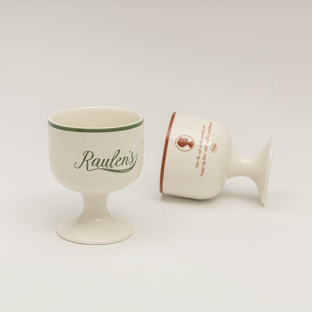 로렌스 런던 고블렛잔 2P 세트 도자기 와인잔 - 상세 이미지 5