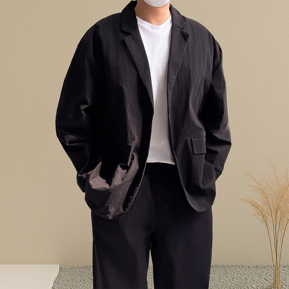 나일론자켓 남자블레이저자켓 우븐자켓 - 상품 이미지
