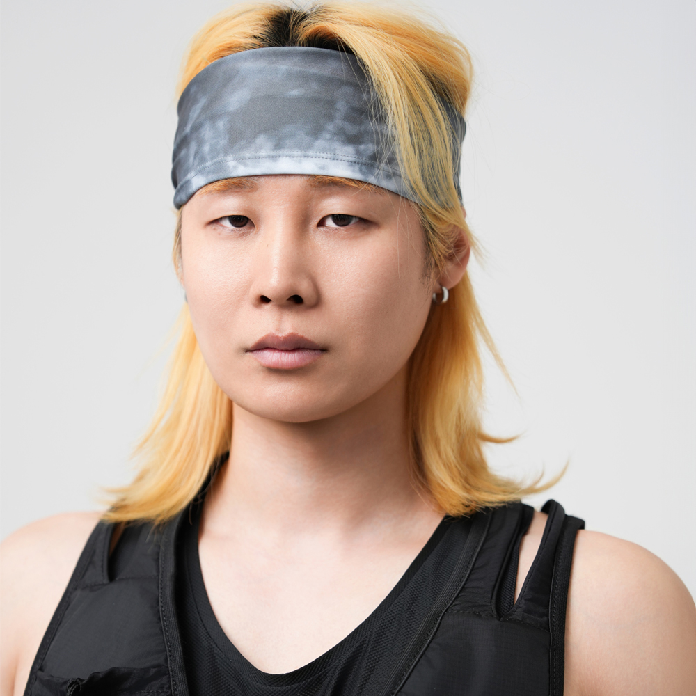 WPLS 위펄스 남자 여자 스포츠 운동 러닝 테니스 헤어밴드 블랙