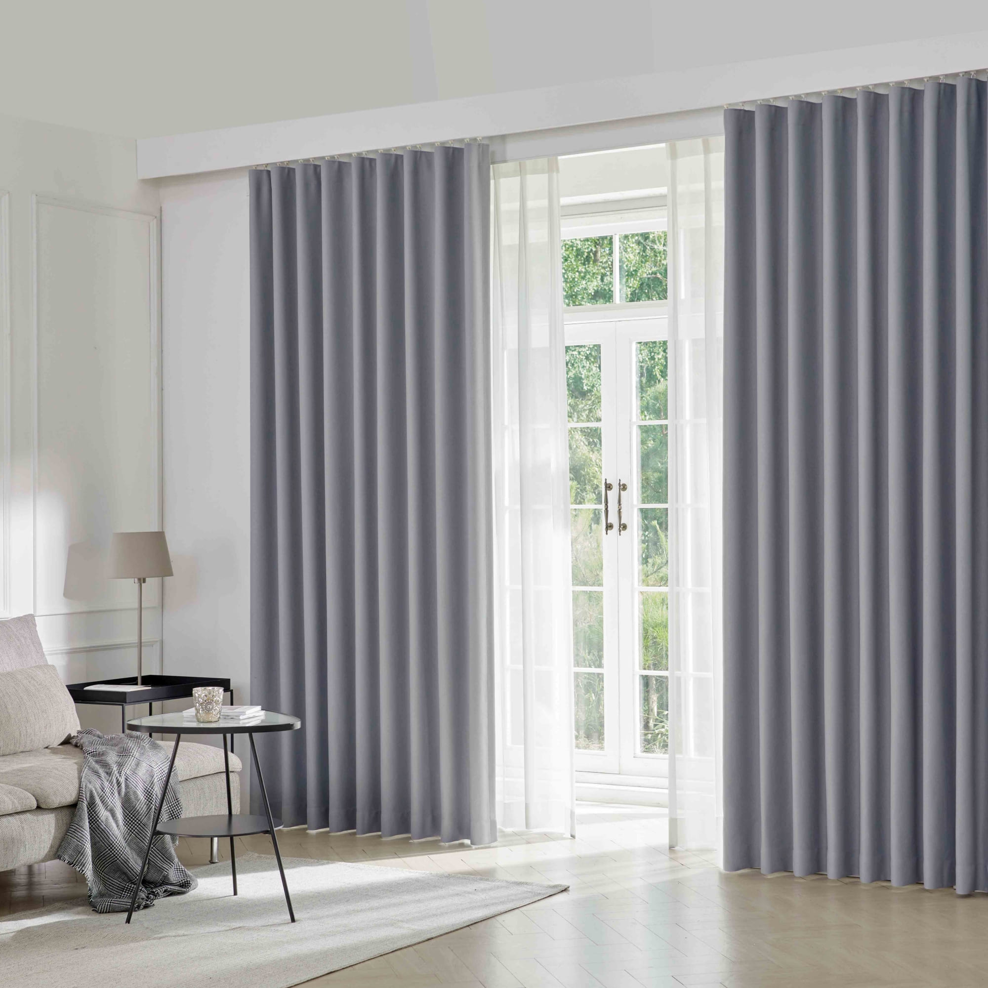 커튼명장 유안 암막 이음선 없는 깔끔한 형상기억 커튼