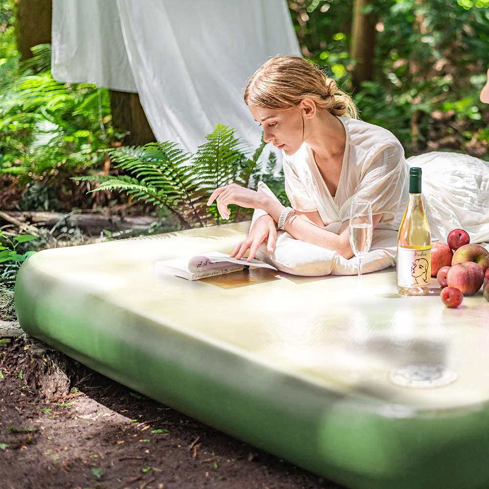 [추석 초특가] 프리미엄라인 초경량 TPU99 에어매트 캠핑매트 20cm 파이브맨 에어박스 애니웨이 콜라보 (200x280)