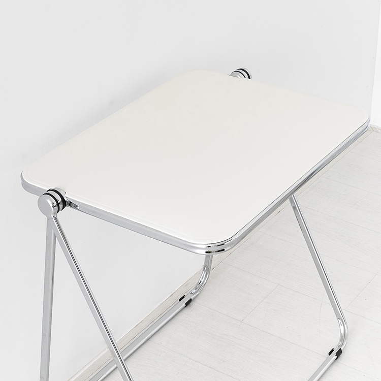 RUDAN 투명접이식테이블 아이보리 7725.3748