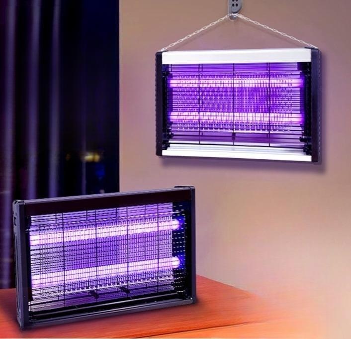 해충 퇴치기 업소용 포충기 벽걸이 날파리 벌레 모기 퇴치 램프 LED4W 270x240x55mm - 상세 이미지 5