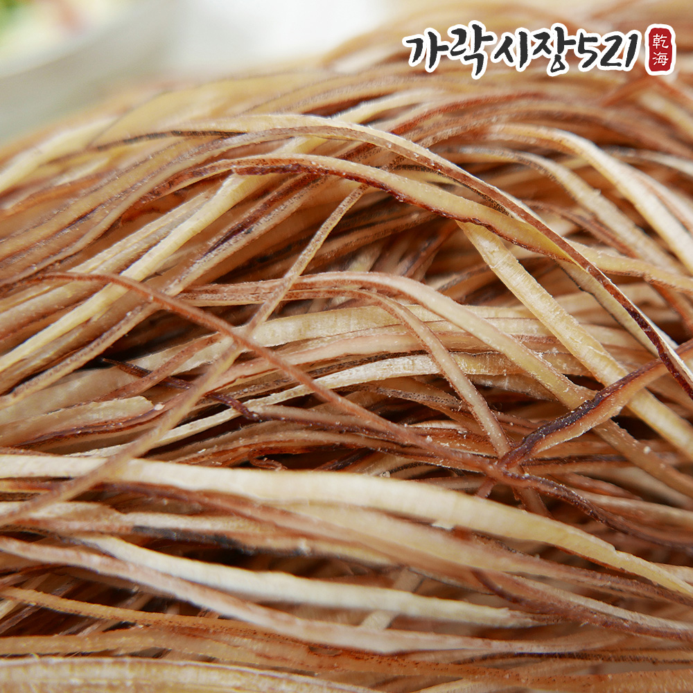 자숙 오징어 실채 1kg 500g 조미 채오징어 진미채 안주 간식 반찬 - 메인 이미지