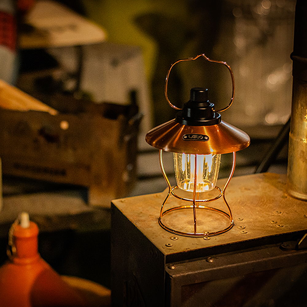 레토 메탈 무선 LED 감성 캠핑 랜턴 조명 LPL-S09