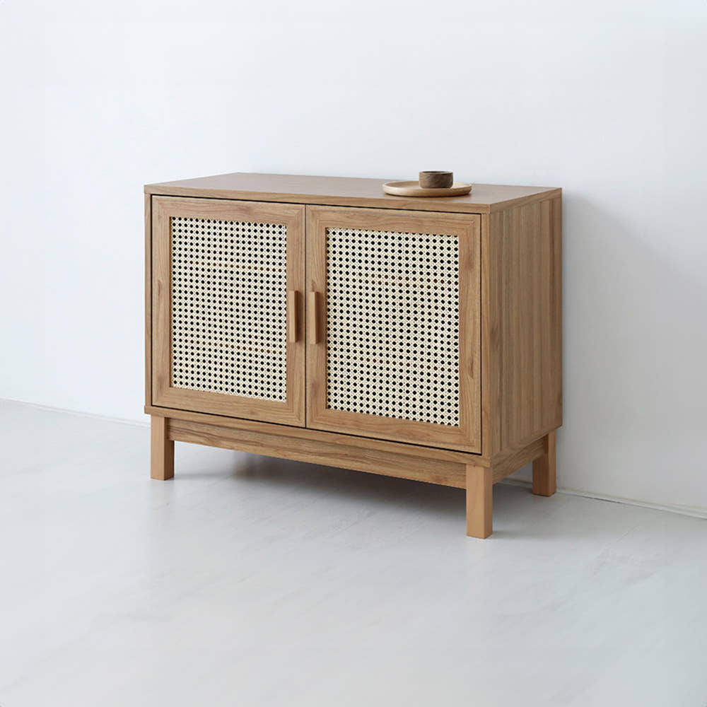 벤탄 2문 수납장 9073 CHM7390 900x400x733mm, 1단, 캄포어베니어 3801.8628 - 상세 이미지 3