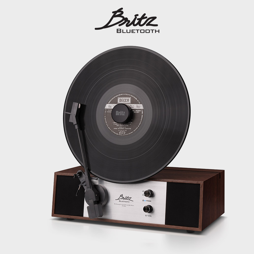 [신제품]브리츠 BZ-TMK1 LP플레이어 턴테이블 스피커