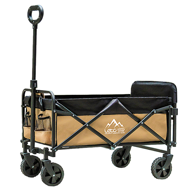 레토 접이식 캠핑웨건 카트 블랙 LCP-W01