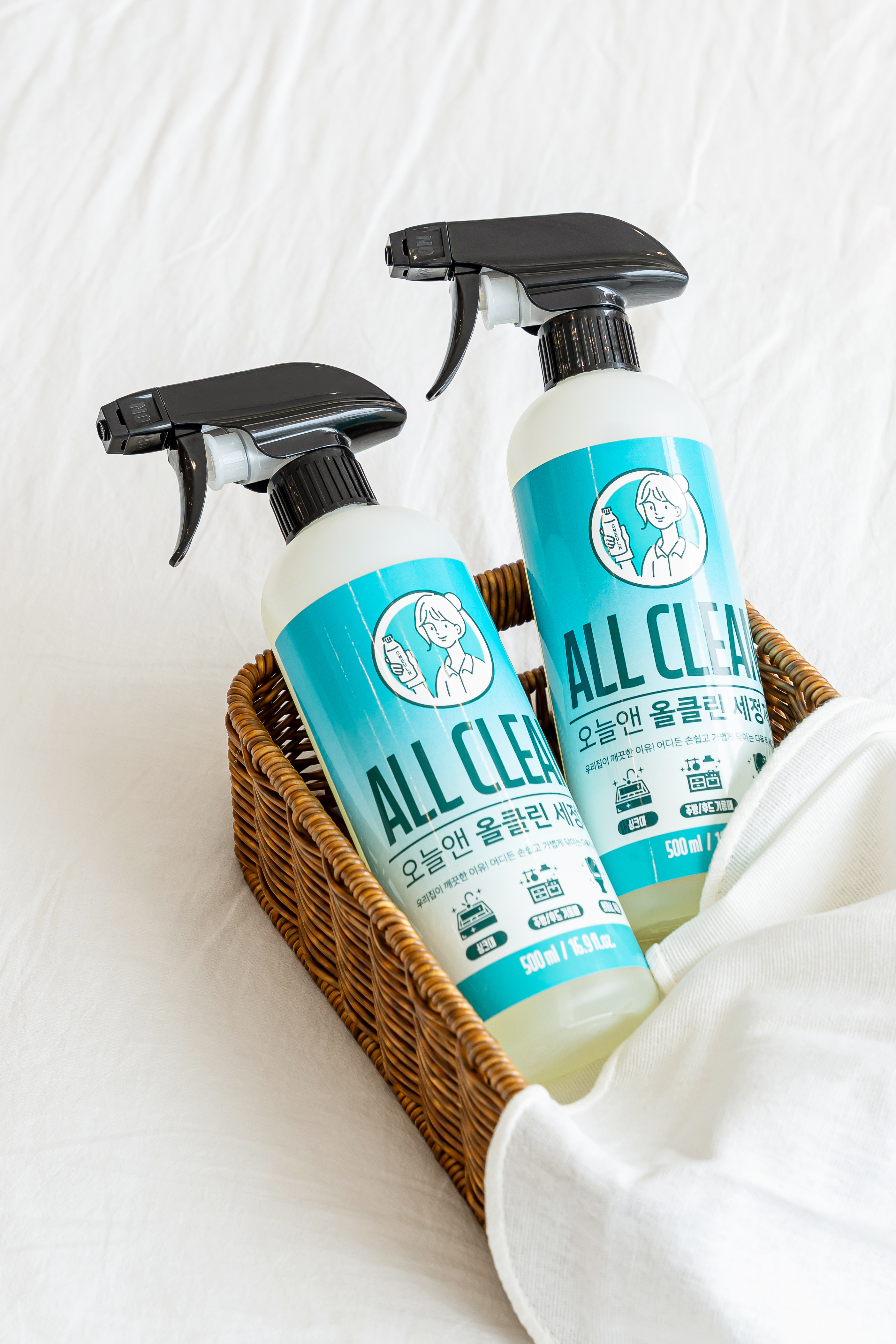 오늘앤 화장실청소세제 욕실 세면대 타일 바닥 욕조 물때 제거 올클린 다목적클리너 1+1 제품 이미지