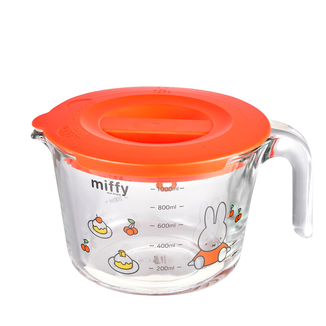 [에지리x미피] 계량컵 내열유리 눈금컵 250ml 500ml 1L - 상세 이미지 5