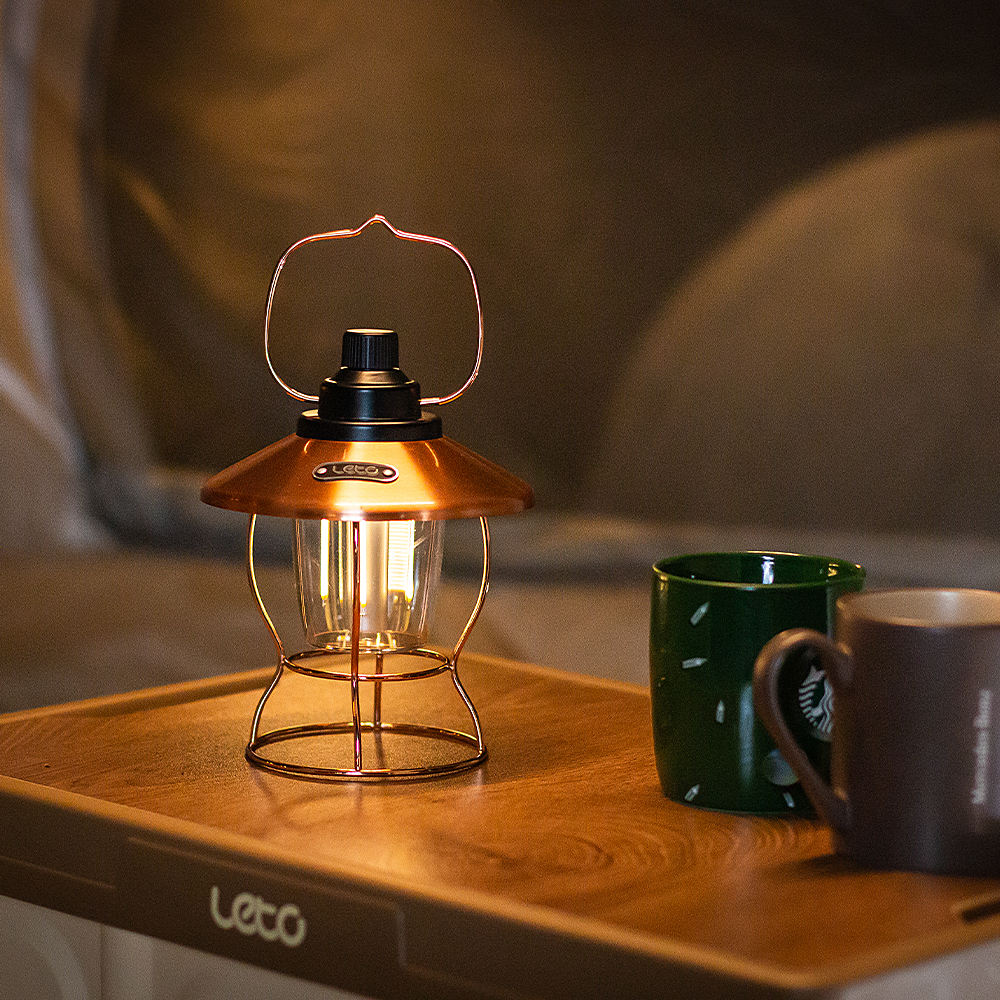 레토 메탈 무선 LED 감성 캠핑 랜턴 조명 LPL-S09