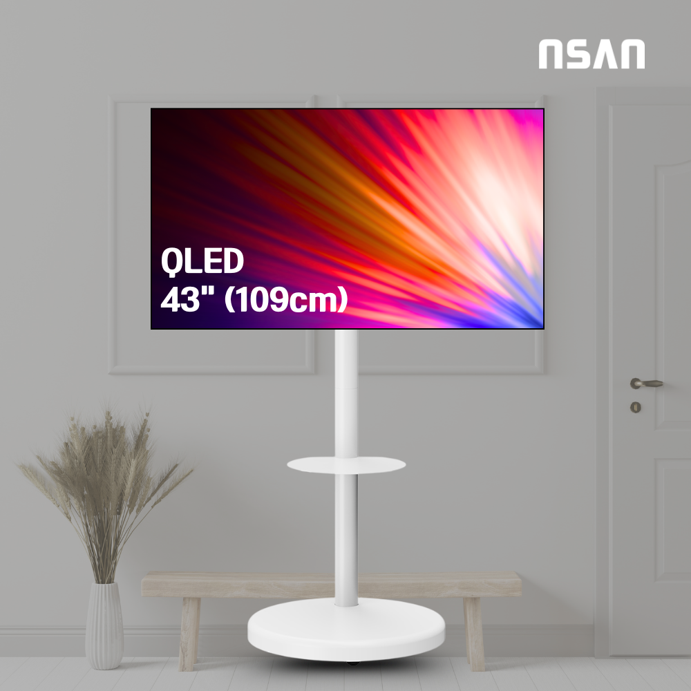 엔산 삼탠바이미 109cm(43인치) UHD 구글TV 화이트패키지 엔텐바이미 - 메인 이미지