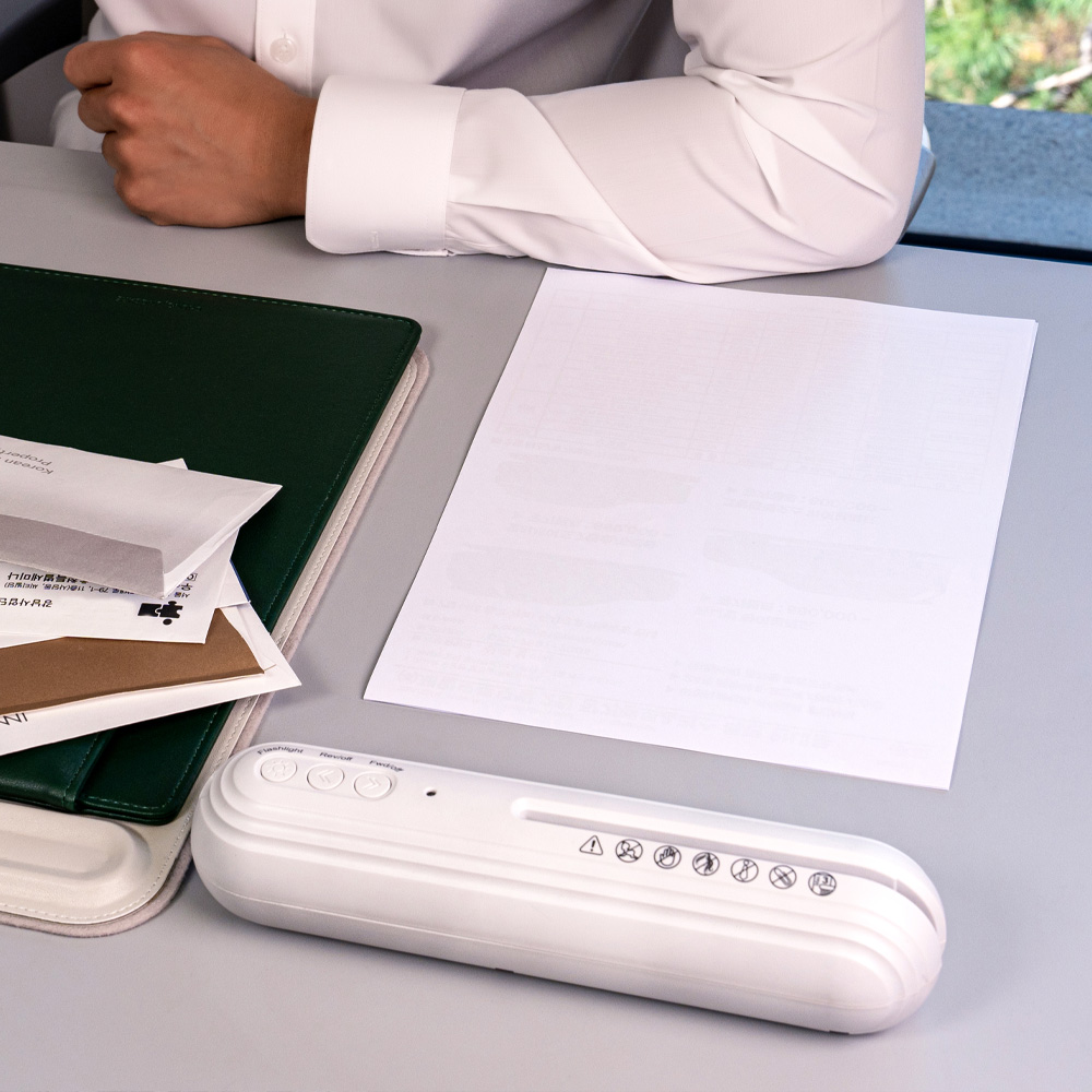 무선 가정용 파쇄기 IFC-HS1200 휴대용 종이 오피스 서류 문서 세절기 세단기 이미지 3