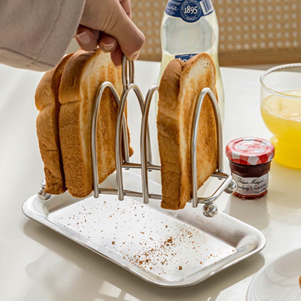 토스트랙 식빵 와플꽂이 토스터랙 접시정리대