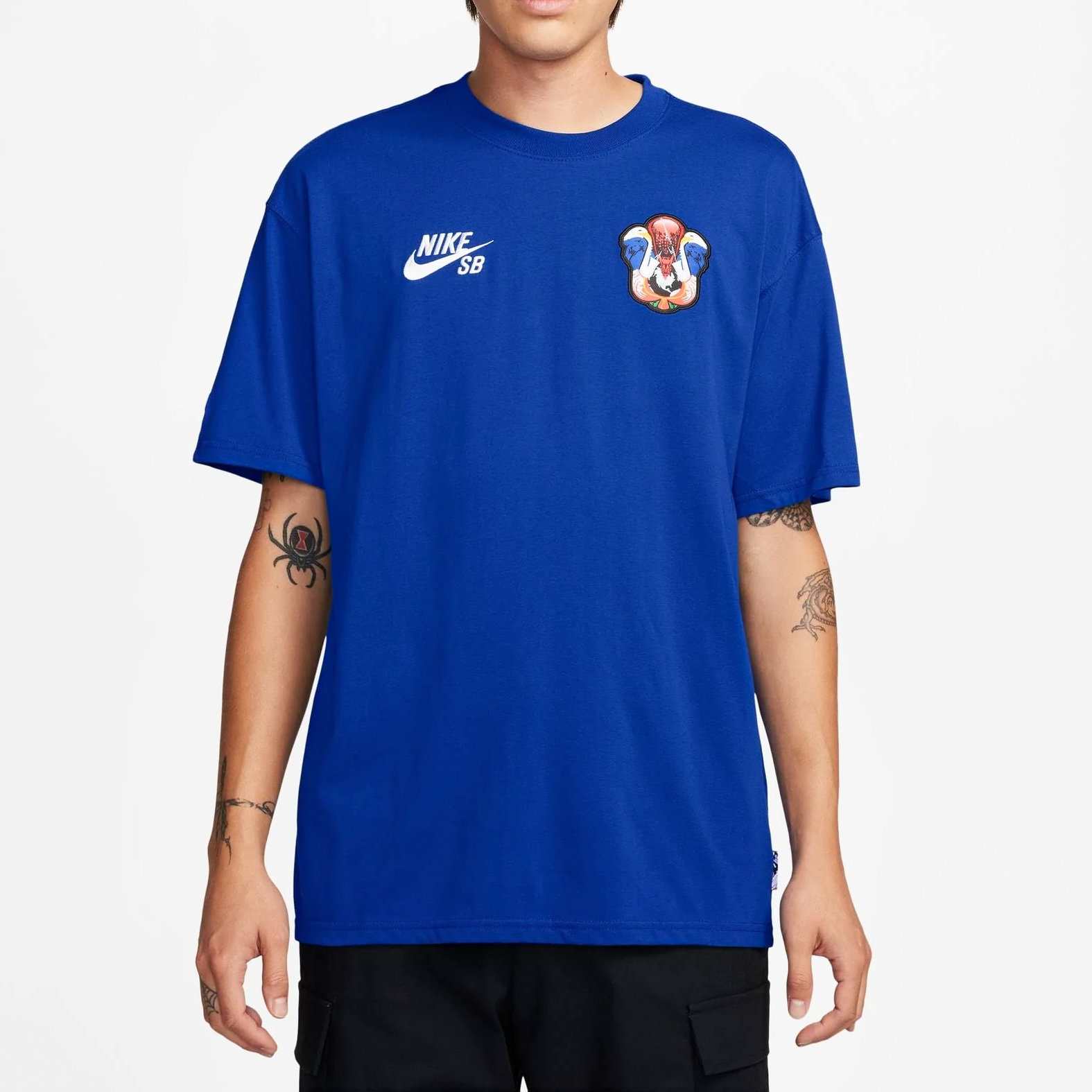나이키 SB 팀 USA 스케이트보딩 남성 반팔 티셔츠