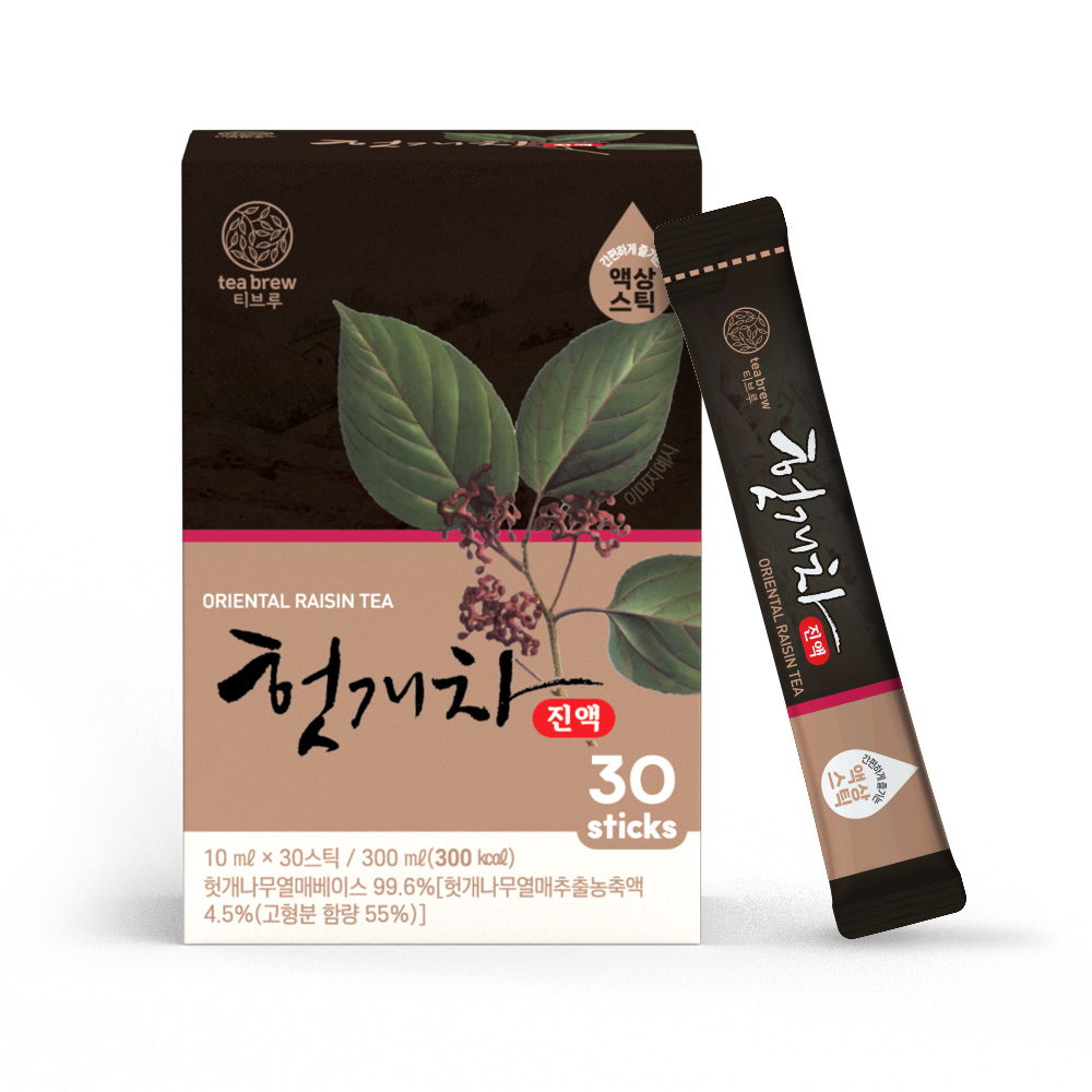 맥널티 티브루 헛개차 원액 간편 액상스틱 30개입 - 상품 이미지