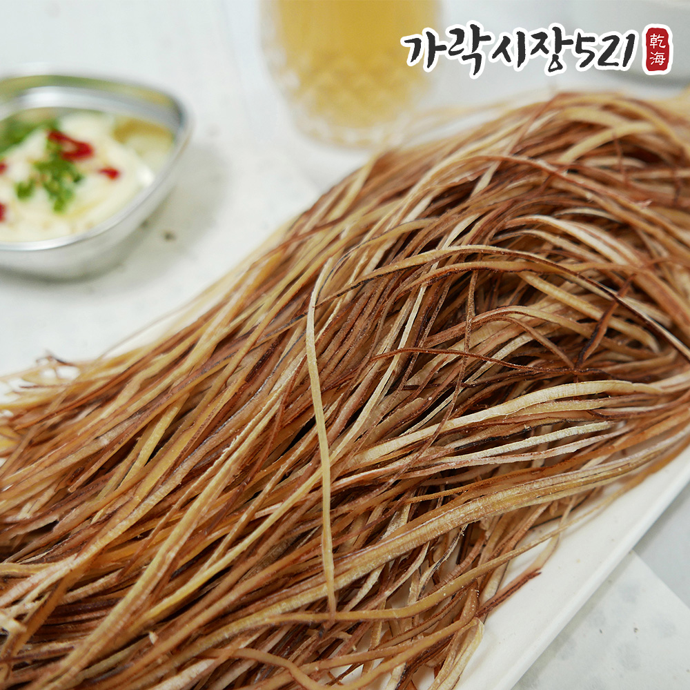 자숙 오징어 실채 1kg 500g 조미 채오징어 진미채 안주 간식 반찬 - 상세 이미지 2
