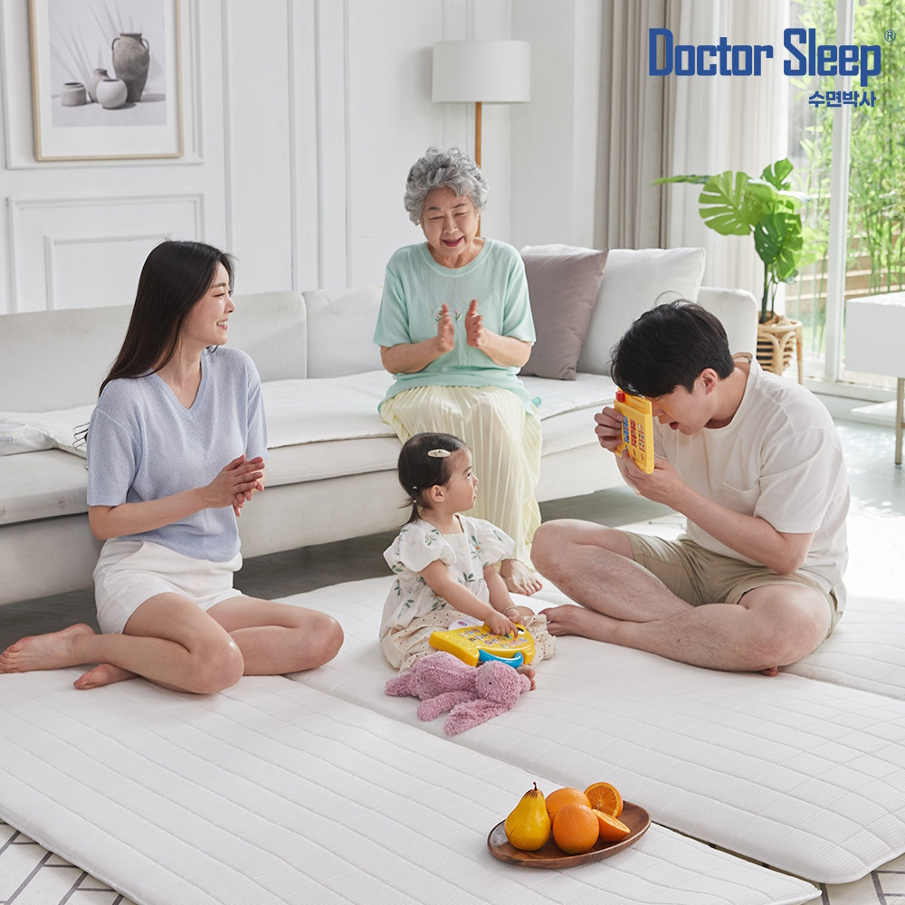 1+1 통풍에어매트 수면박사 5단풍량 땀띠 태열 욕창방지 냉풍매트 여름 캠핑 차박 병원용 이미지 7