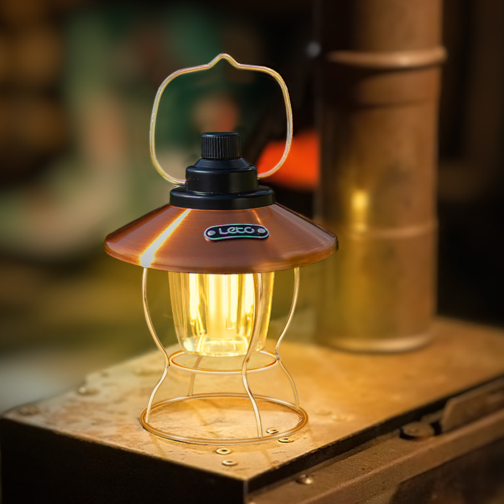 레토 메탈 무선 LED 감성 캠핑 랜턴 조명 LPL-S09