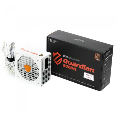 Guardian TOP-600DG Single Rail 80PLUS BRONZE WHITE/ 파워 서플라이 / M