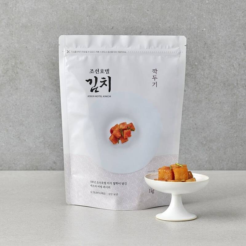 신세계푸드 조선호텔 T&S 깍두기 1kg 65082 : 글로벌102