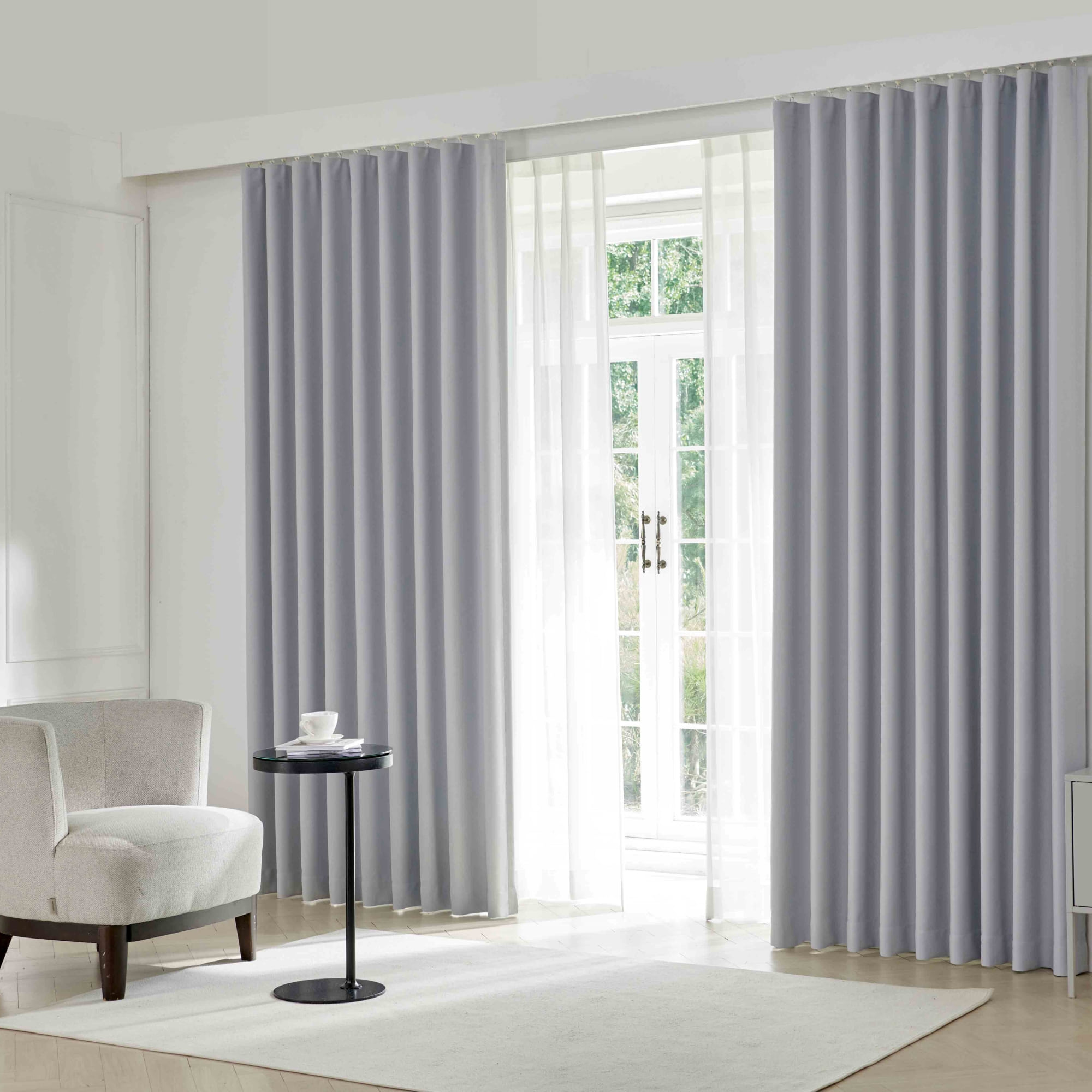 커튼명장 유안 암막 이음선 없는 깔끔한 형상기억 커튼