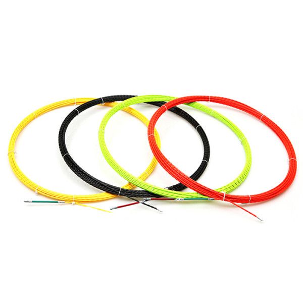 동산 국산 PVC 요비선 1선 20M 3.7mm 전선인입공구 전기케이블 와이어 통신 배선작업용 검정 : 가지12몰