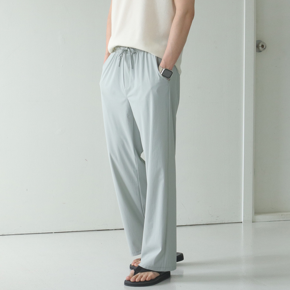 아이스 쿨링 팬츠 빅사이즈 남자 냉장고바지 남자 여름바지