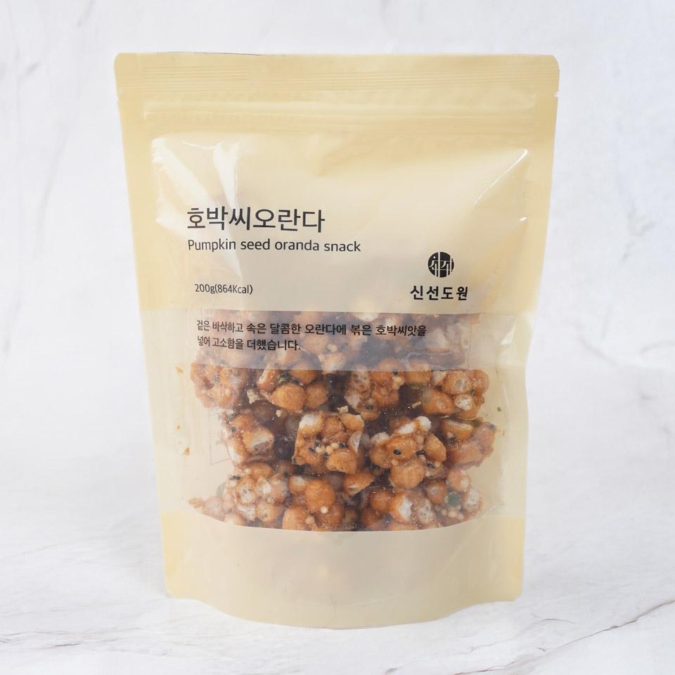 메가마트 신선도원 호박씨 오란다 200g - 메인 이미지