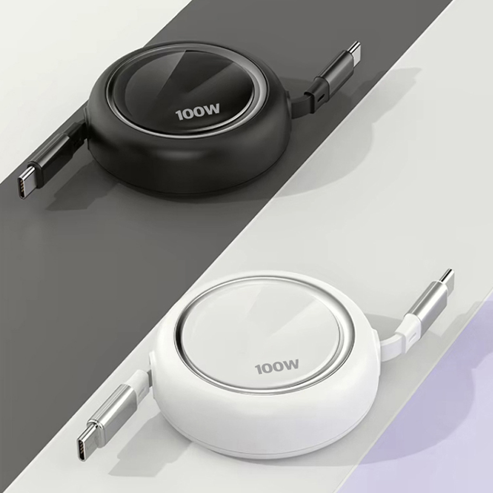 뉴클 C타입 자동감김 릴케이블 100W 초고속 충전 - 상세 이미지 3