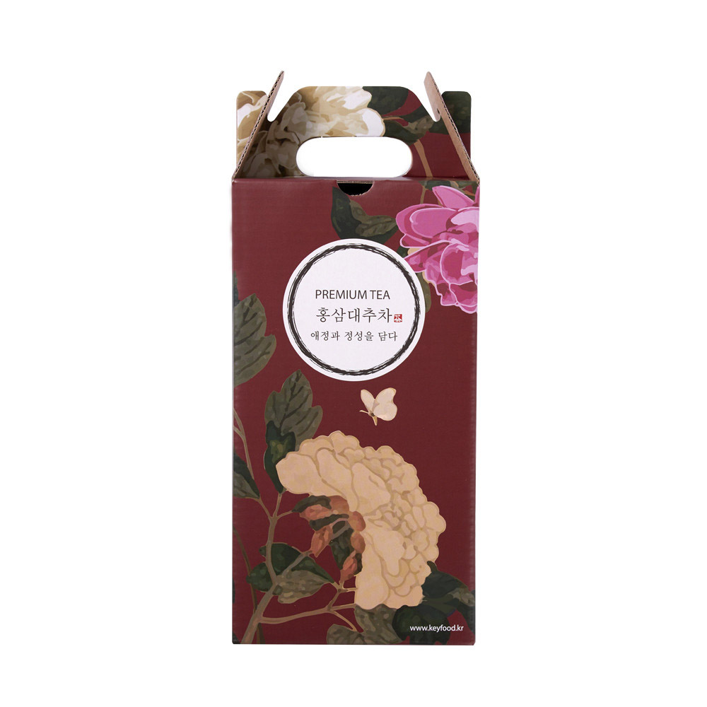 근본을 튼튼하게 홍삼대추차 / 한방차 전통차 120ml x 6개입 - 메인 이미지