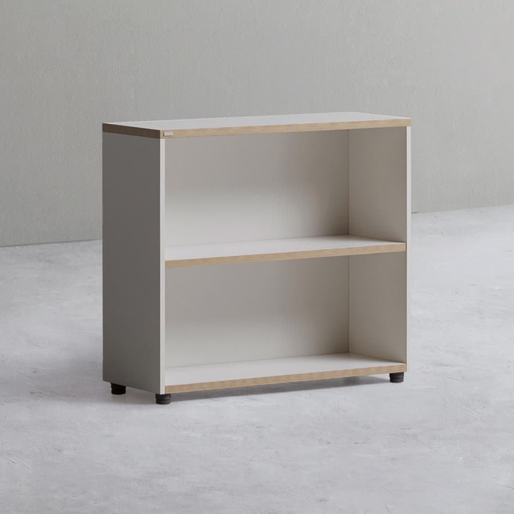 데스커 데스커 800폭 목제책장 오픈형 800x290x720mm, 2단, 화이트 - 최저가 139,000원
